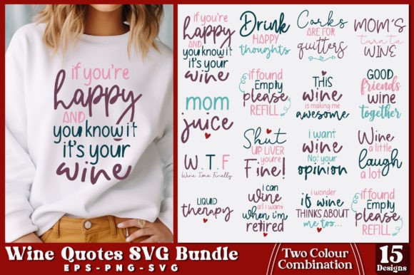 Download Wine Quotes SVG Bundle - Wine quotes svg Collection