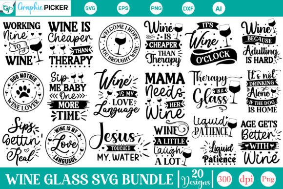 Download Wine Glass SVG Bundle, Wine Quotes SVG - Wine quotes svg Collection
